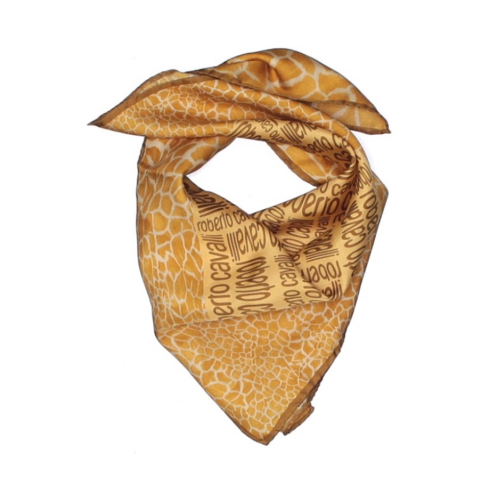 Roberto Cavalli Square Silk scarf